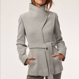 Aritzia Babaton wool spencer connor jacket short